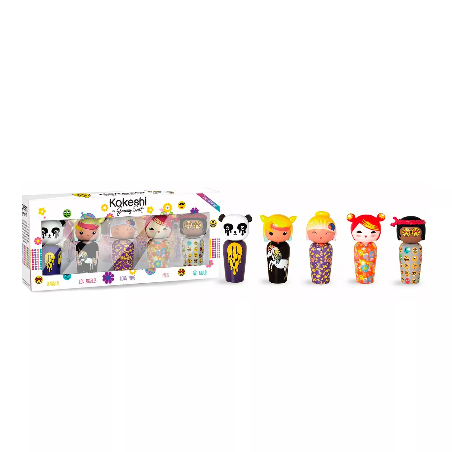 KOKESHI MINIATURES SET