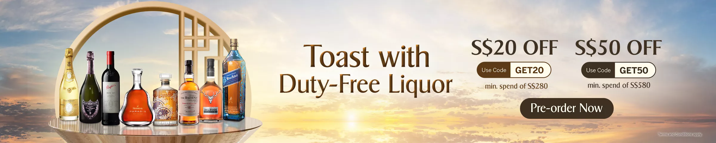 KrisShop Liquor Deals For Pre-Traveller