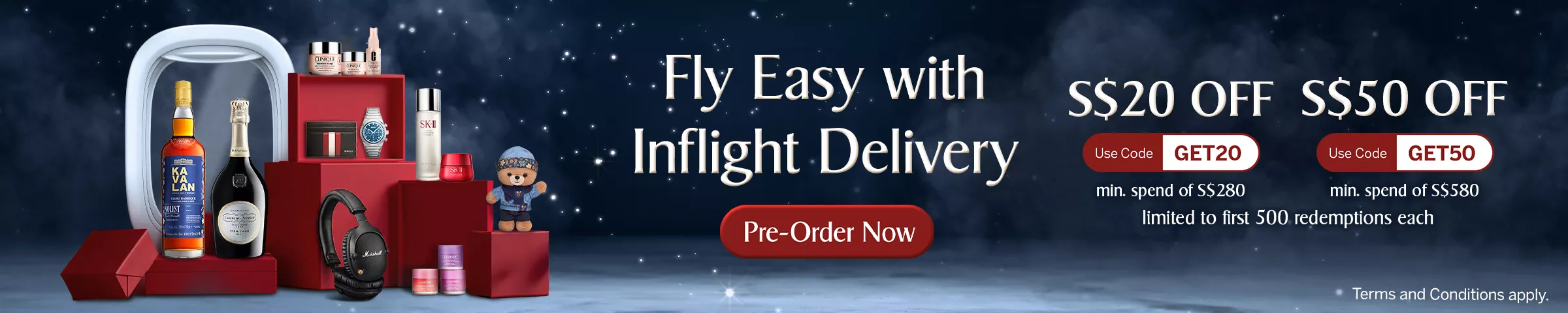 KrisShop Fly Easy With Inflight Delivery