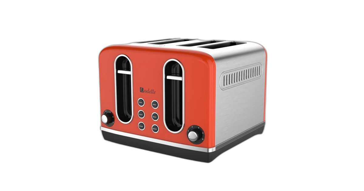 STREAMLINE SERIES 4-SLICE BREAD TOASTER (ORANGE) | KRISSHOP - SINGAPORE ...