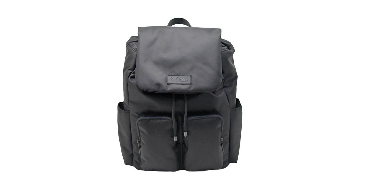 RIL CREED POLYESTER BACKPACK WITH 2 FRONT SLIP POCKETS AND 2 SIDE SLIP ...