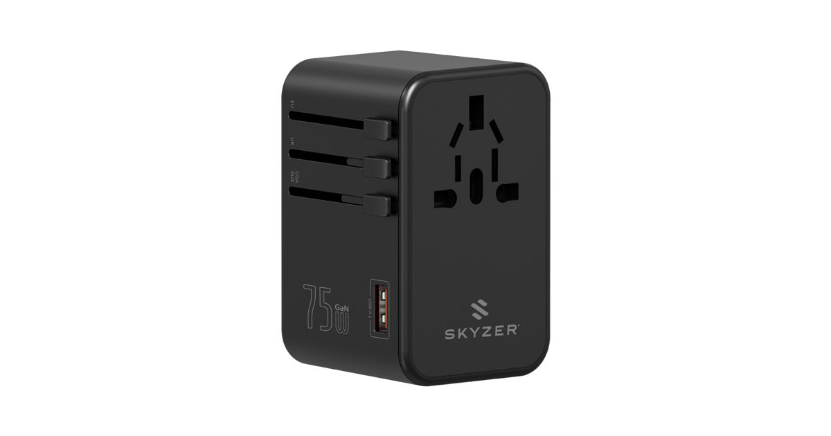 Skyzer PD162 SpeedMax 75W Fast Charging Travel Adapter | KRISSHOP ...