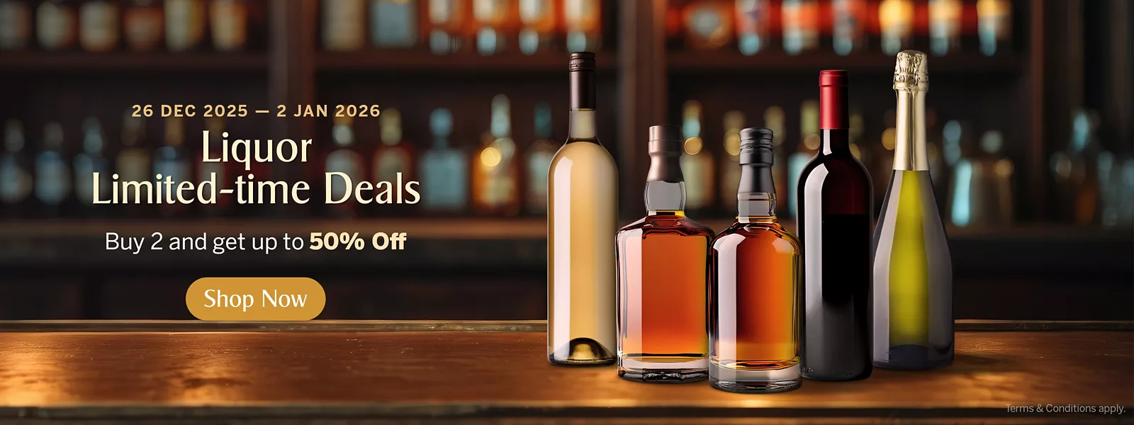 KrisShop Liquor Limited Time Deals