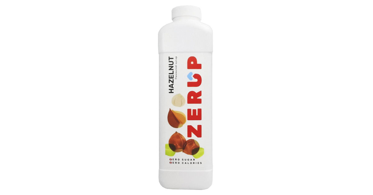 ZERUP ZERO SUGAR HAZELNUT SYRUP 1L | KRISSHOP - SINGAPORE AIRLINES