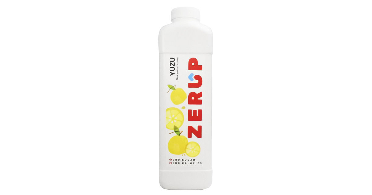 ZERUP ZERO SUGAR YUZU SYRUP 1L | KRISSHOP - SINGAPORE AIRLINES