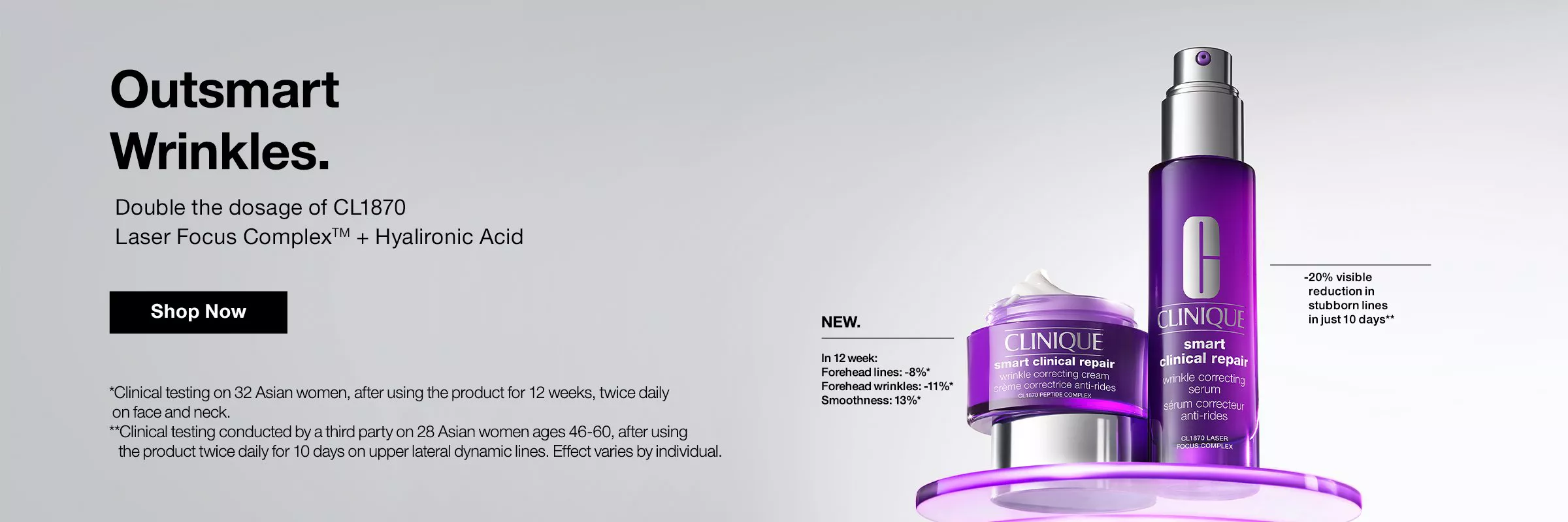 Clinique - Outsmart Wrinkles