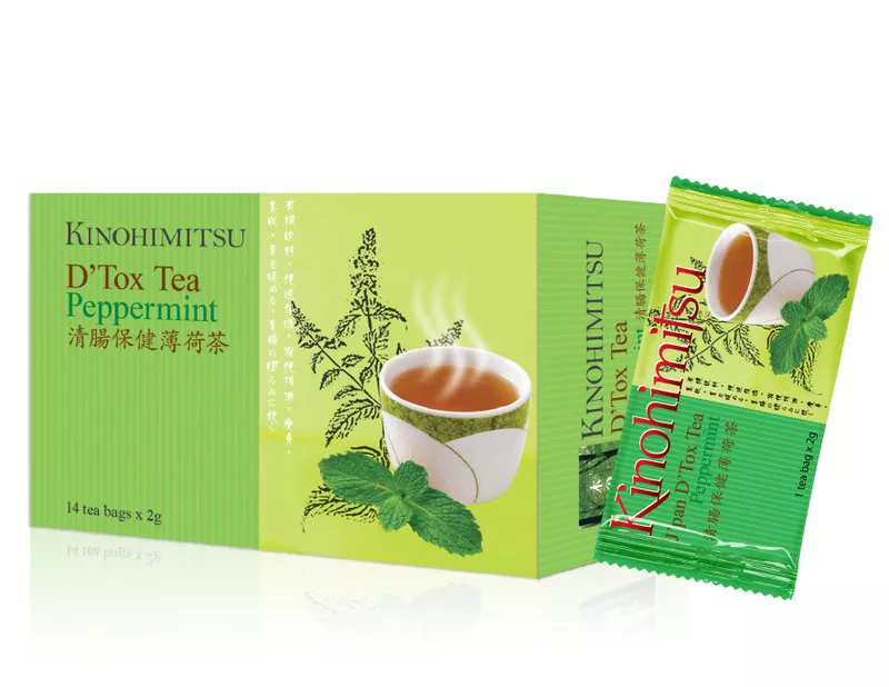 Detox Tea Peppermint by Kinohimitsu | The Edit by KrisShop