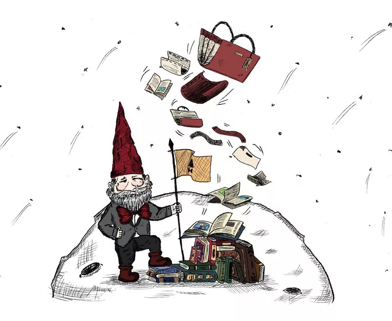 Gnome & Bow's mascot - Greg the Gnome