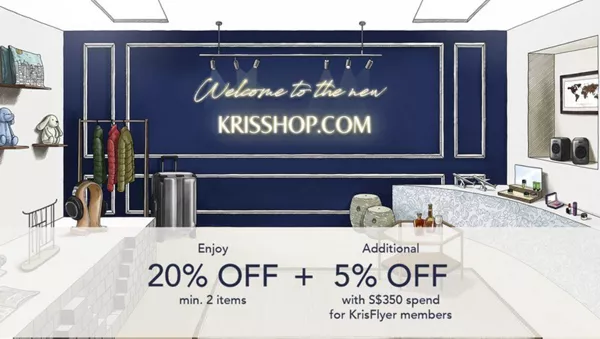 KrisShop Welcome Promotion