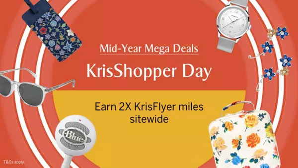 KrisShopper Day - 2X Miles Terms