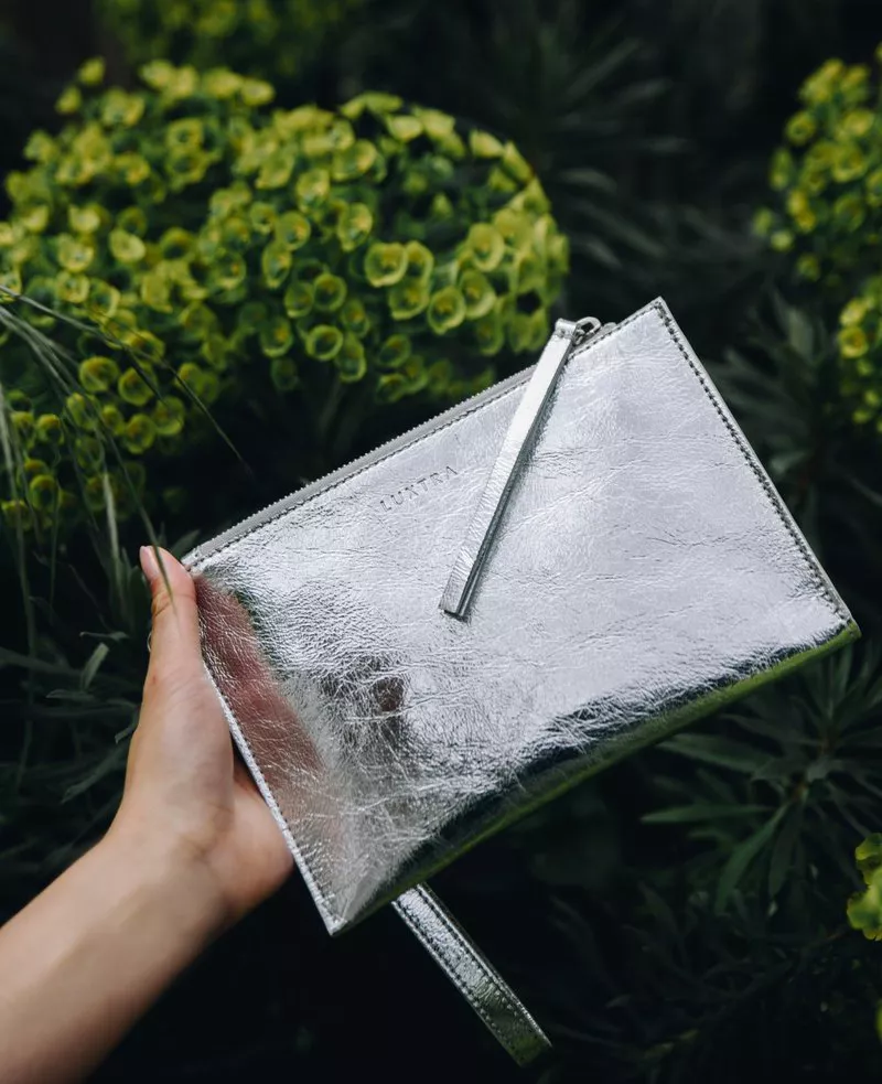 vegan pouch made from Organeah