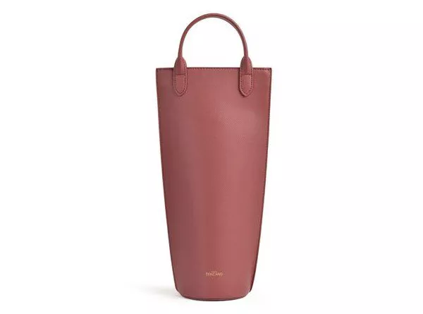 leather bottle bag for wines