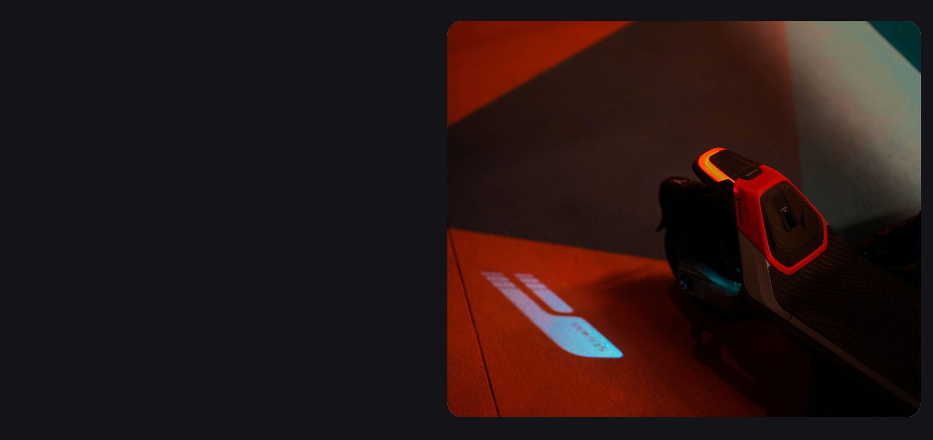 Welcoming ''Segway'' ambient lights