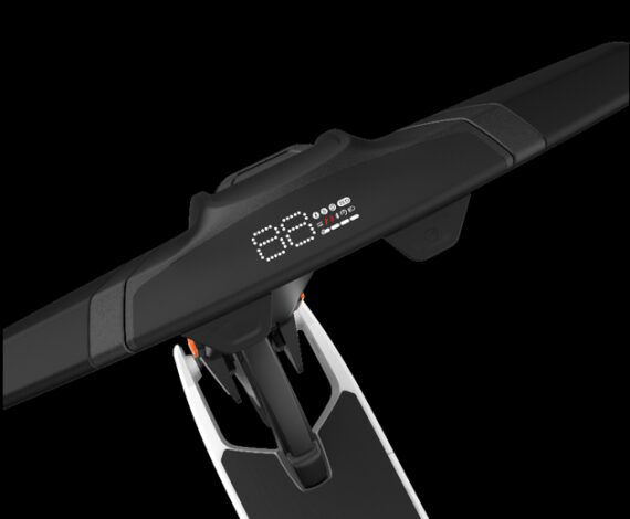 Stylish screen that is both boundless and transparent