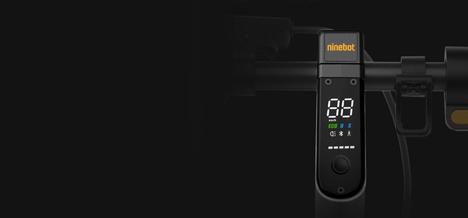 Choose your Riding mode on the LED Digital Dashboard