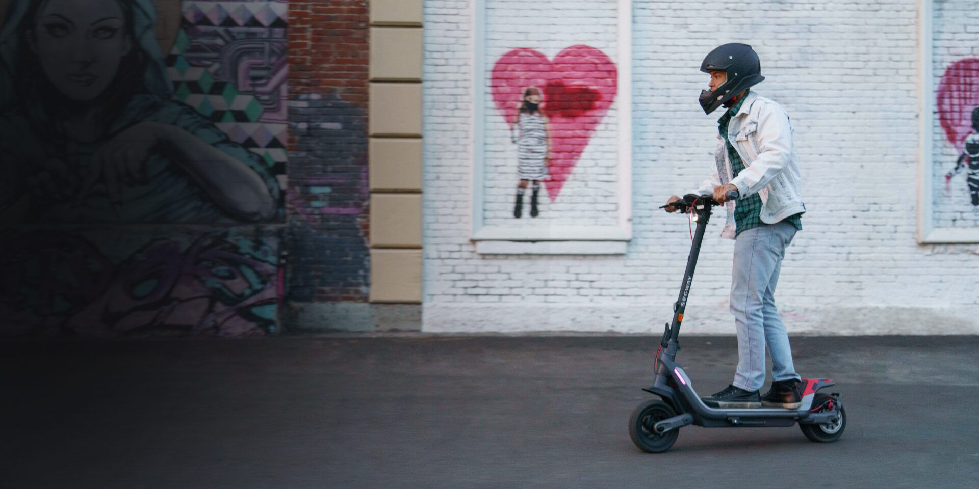 Strong motor combined with safe braking system