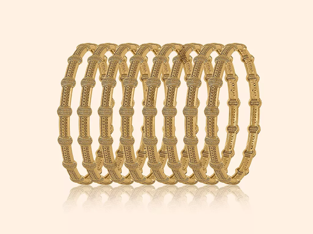 Padma Gold Bangle 