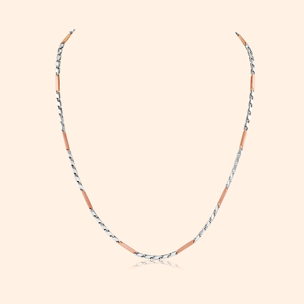 Lunivya Dual Metal Chain By Indriya - Aditya Birla Jewellery