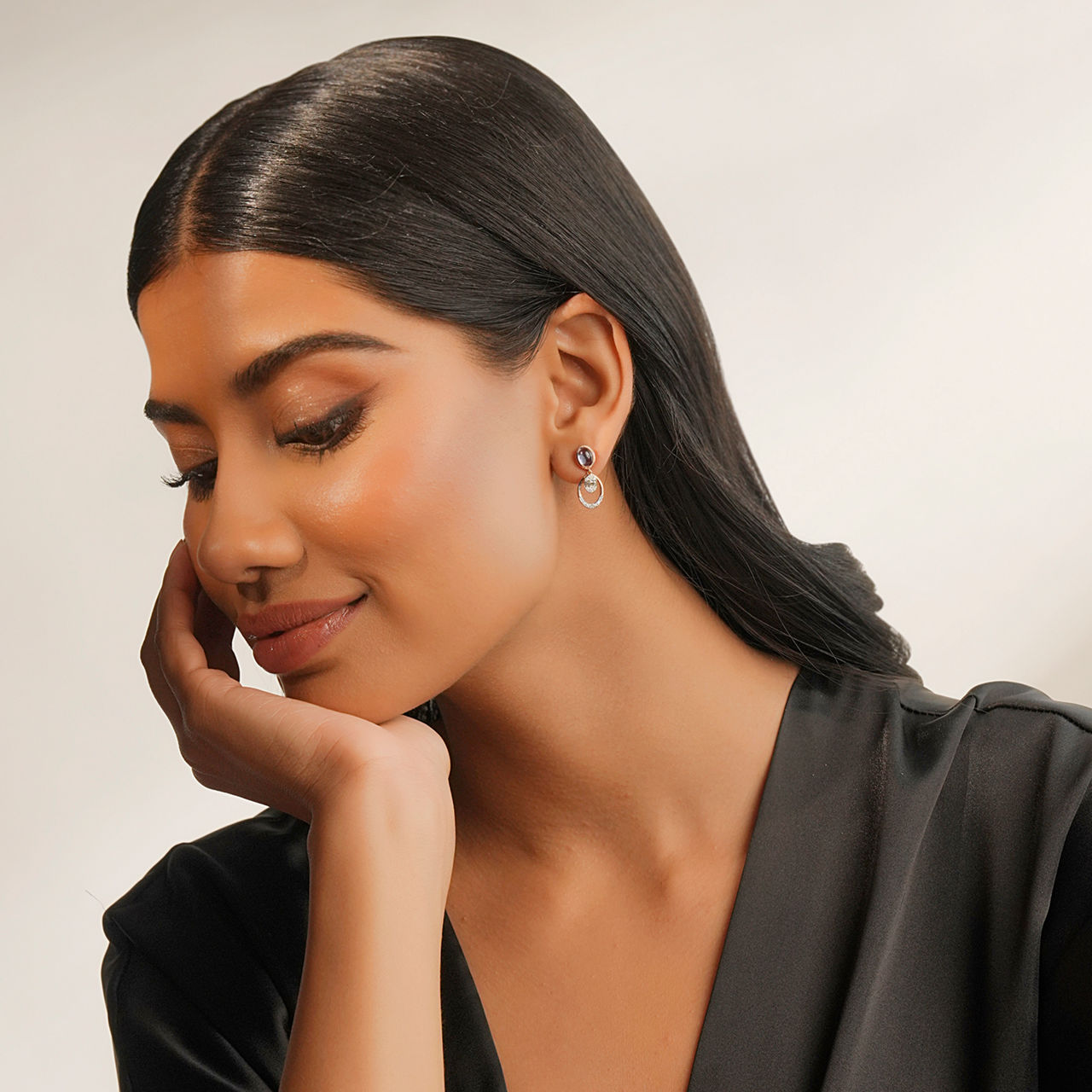 Revaan Diamond Drop Earrings