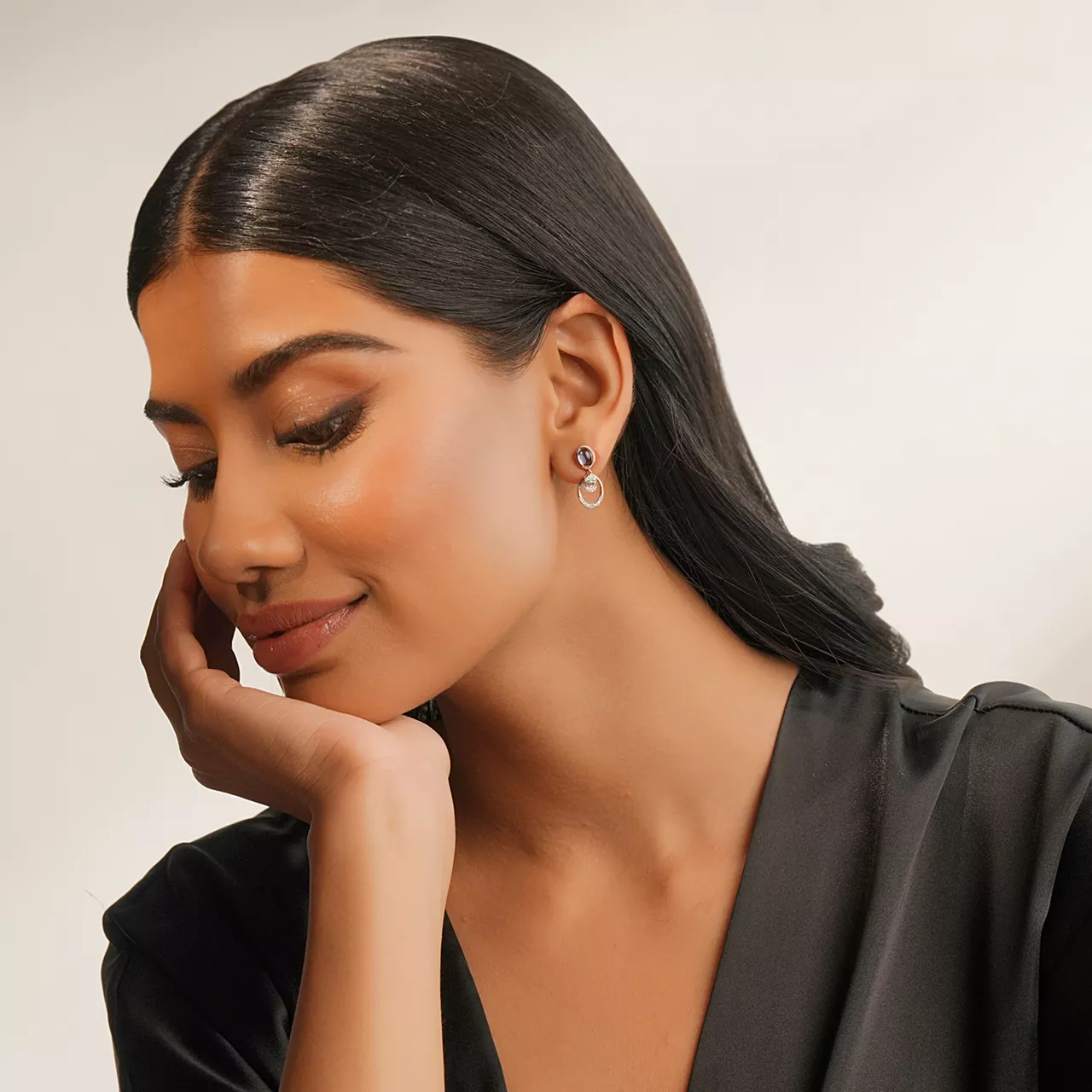 Revaan Diamond Drop Earrings