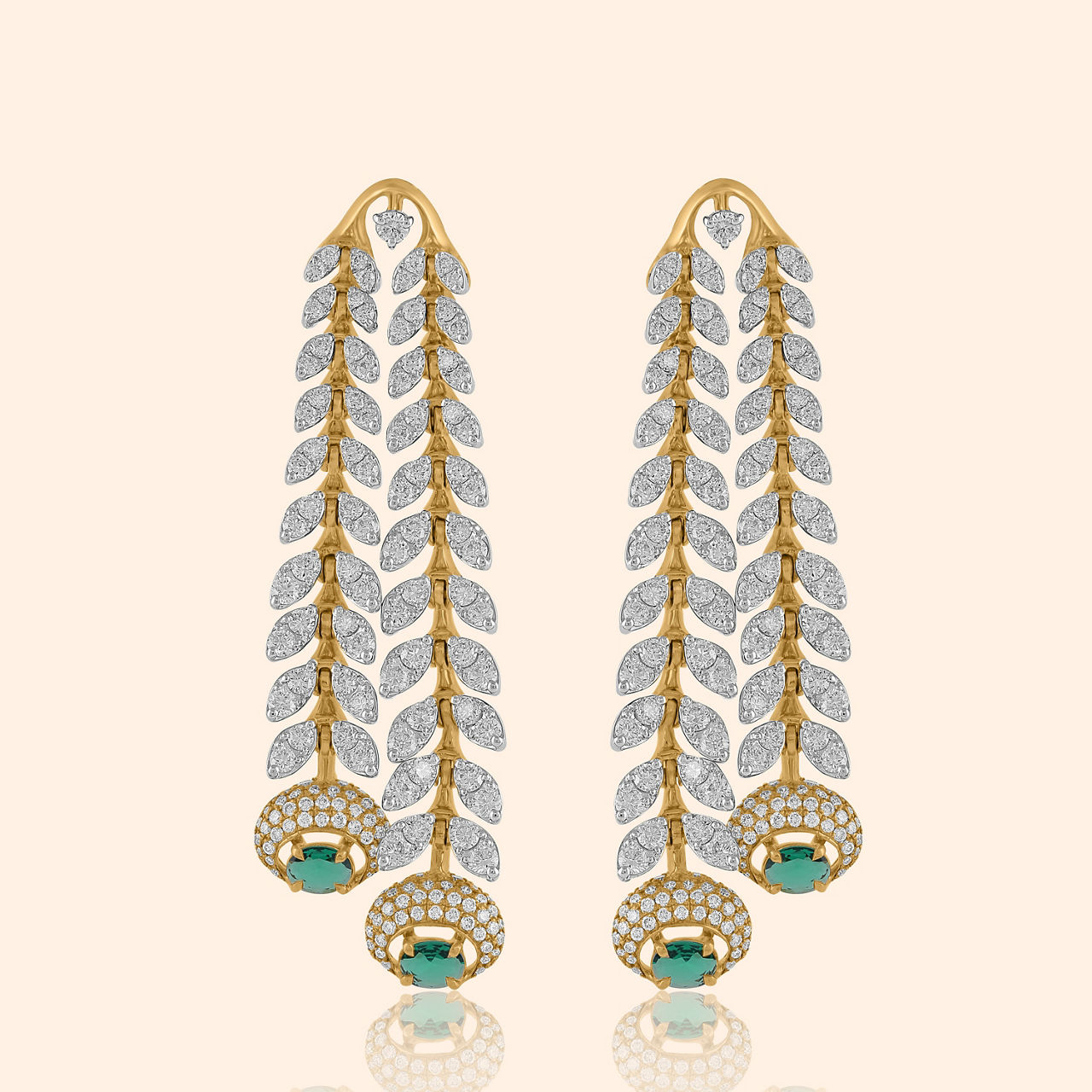 Rehana Diamond Drop Earrings
