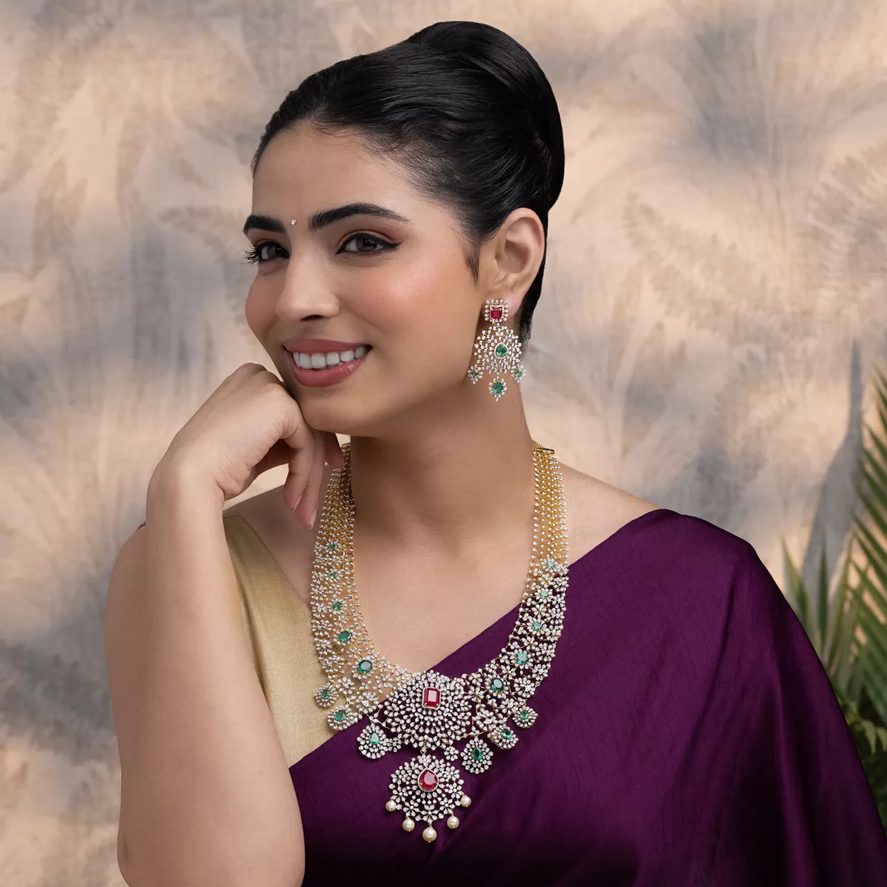 Ananta Diamond Drop Earrings