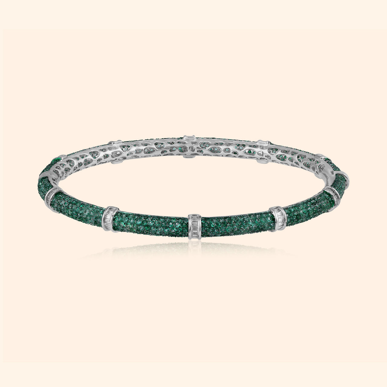 Lunaire Diamond Bangle