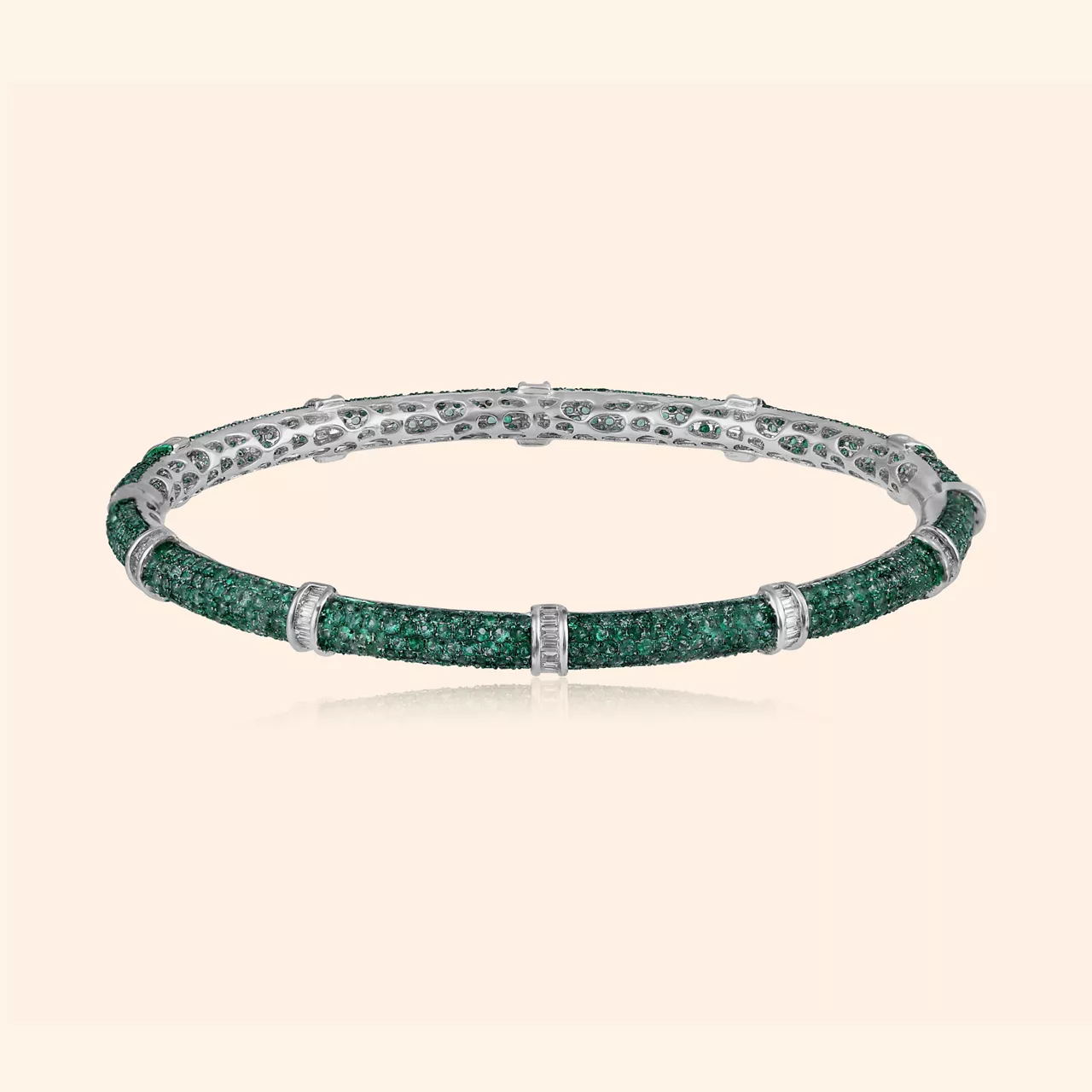 Lunaire Diamond Bangle