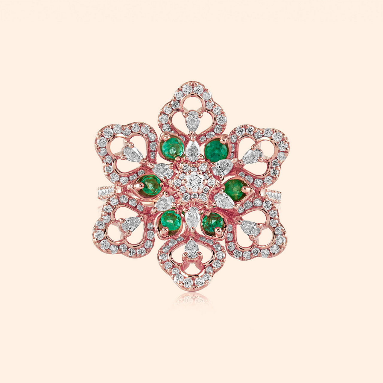 Eternal Fern Diamond Ring