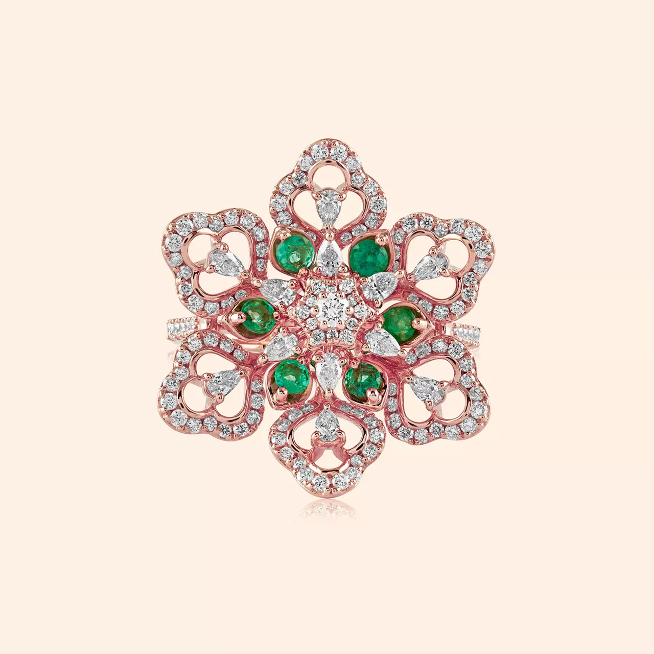 Eternal Fern Diamond Ring
