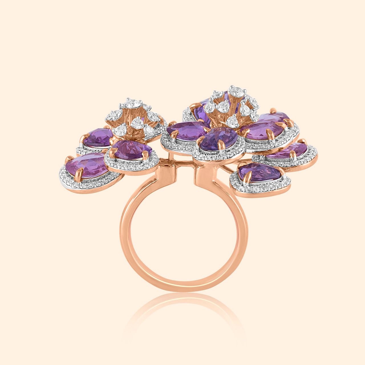 Vibe of Joy Diamond Ring By Indriya Aditya Birla Jewellery