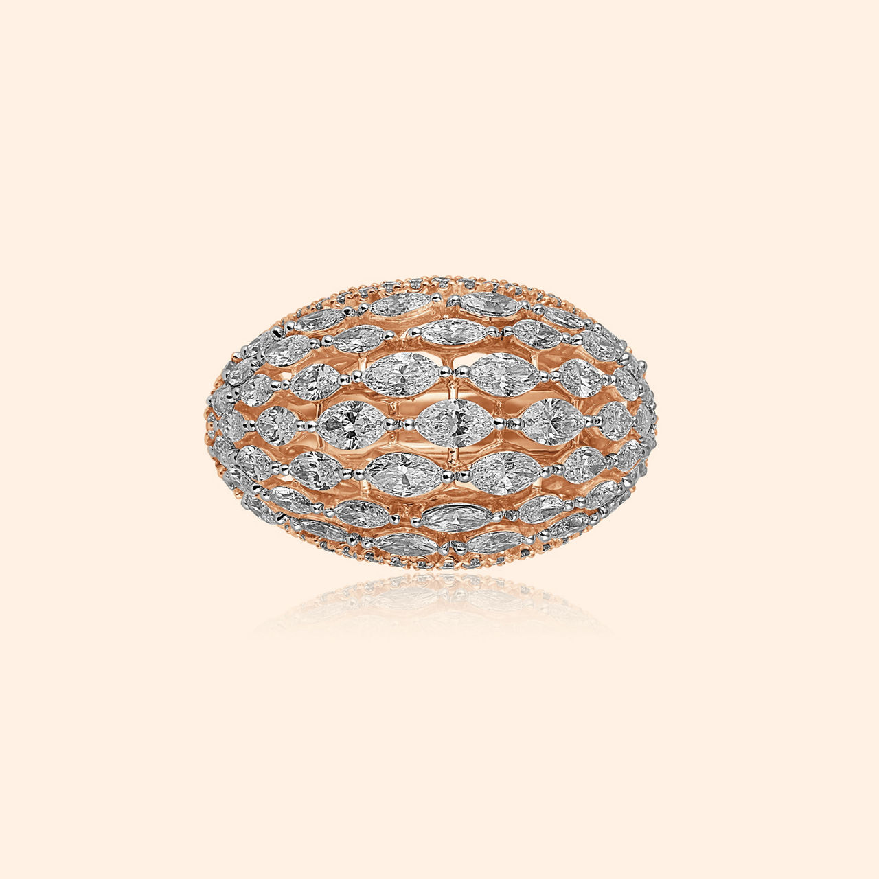 Elina Marquise Diamond Ring