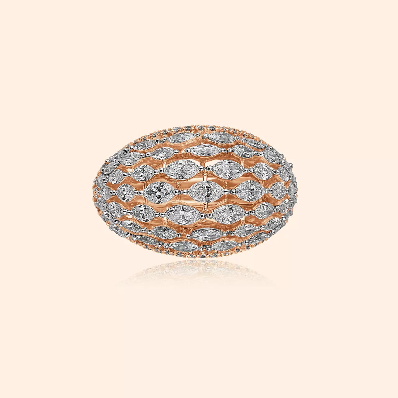 Elina Marquise Diamond Ring
