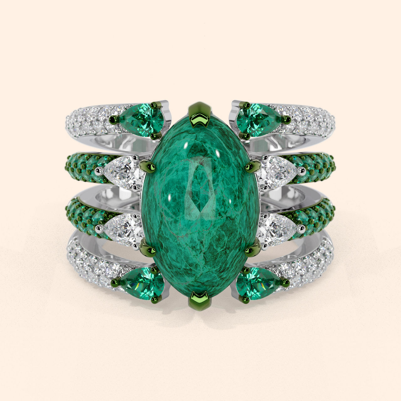 Veline Diamond Ring