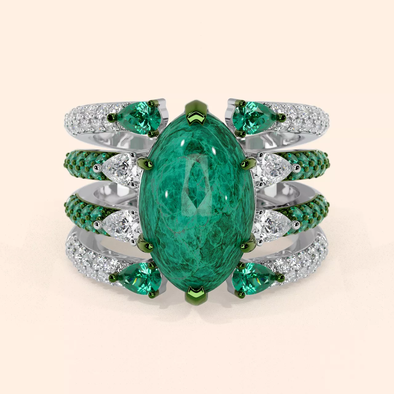 Veline Diamond Ring