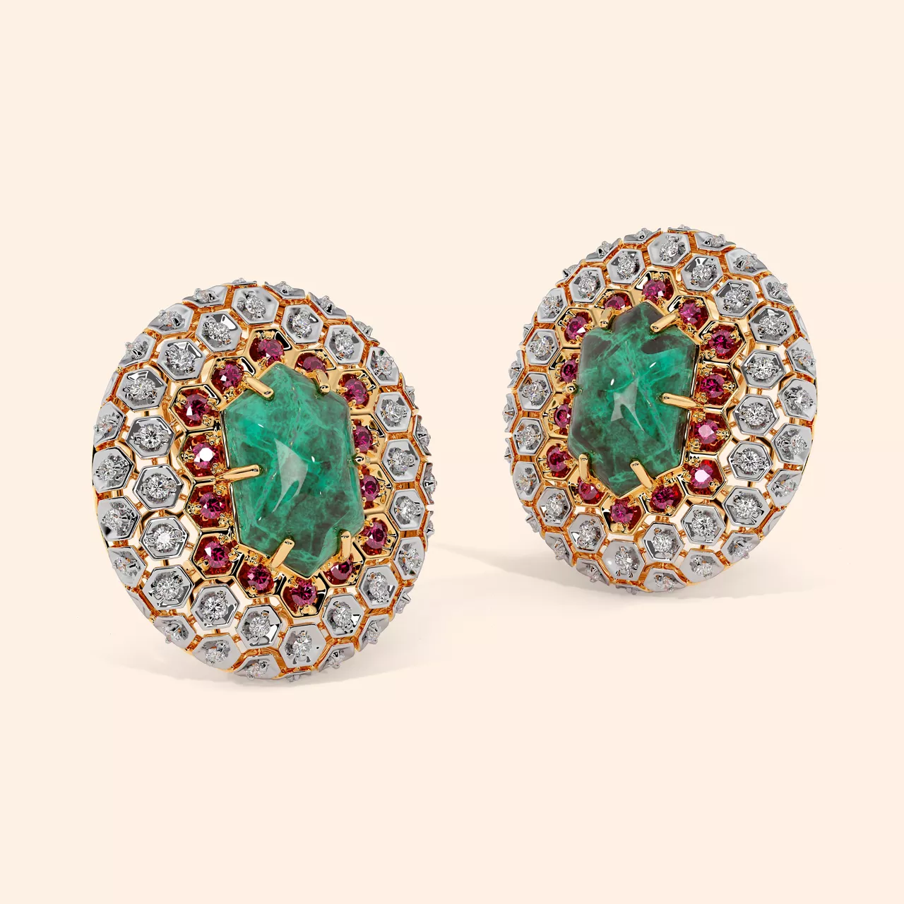 Orion Diamond Stud Earrings