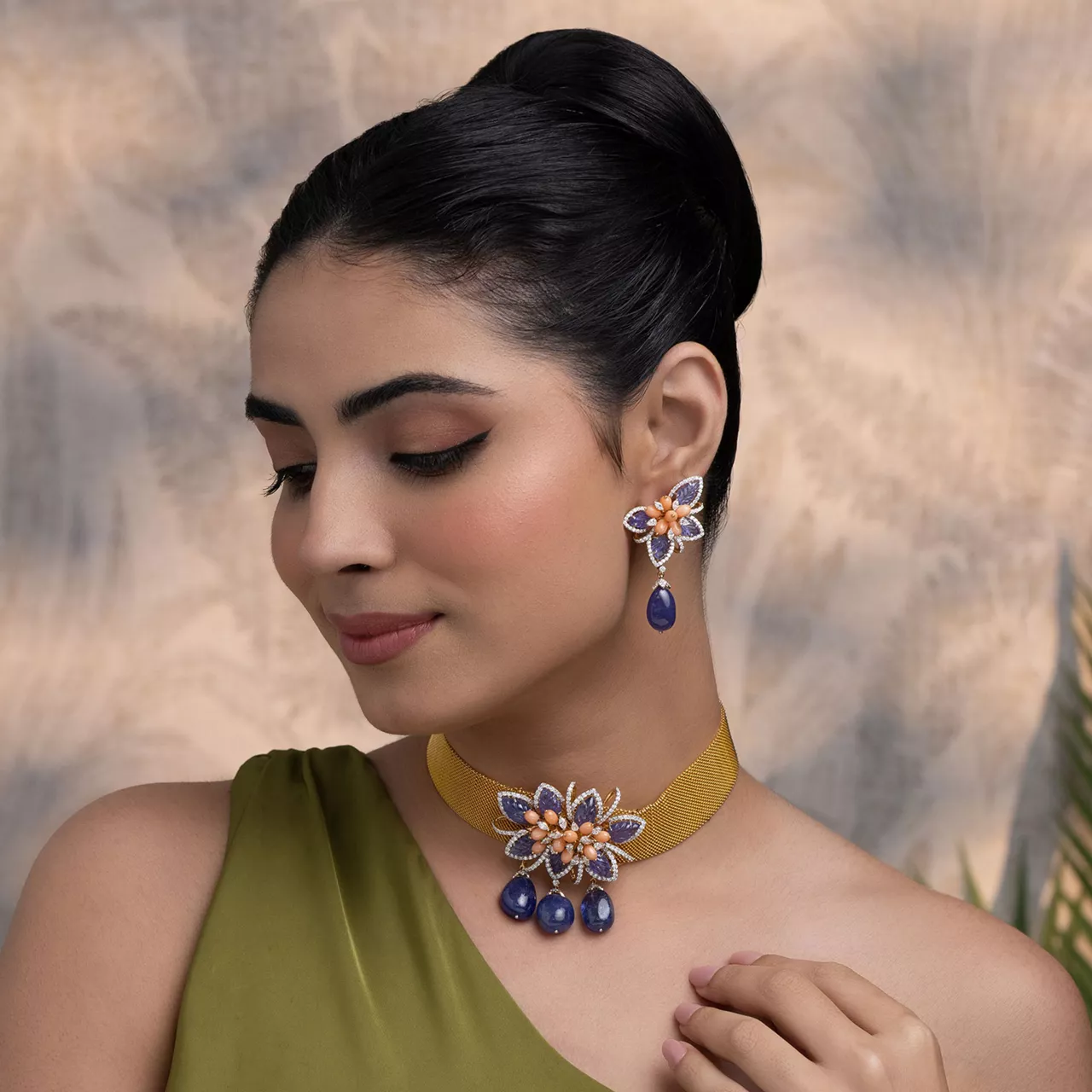 Verdantia Diamond Drop Earrings