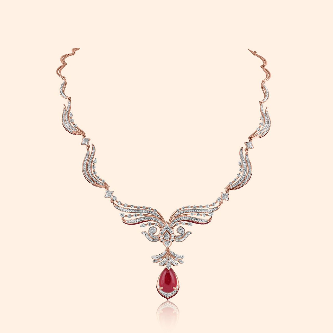 Hansdhwani Diamond Necklace
