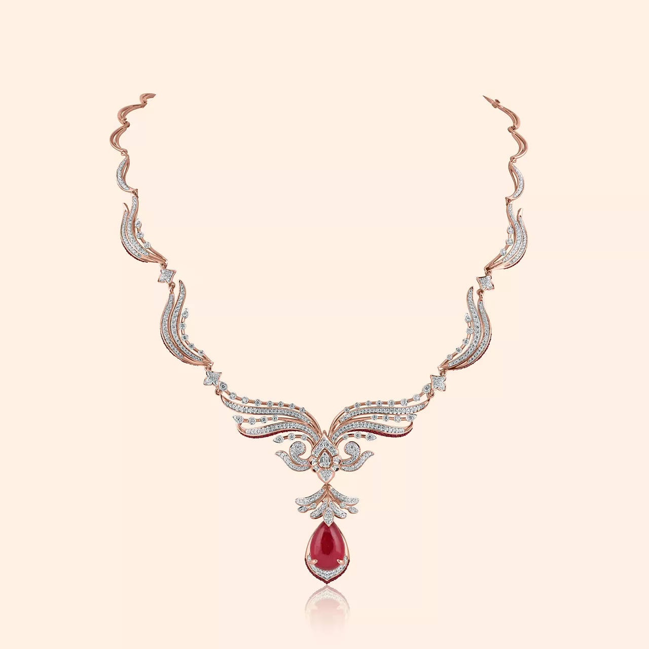 Hansdhwani Diamond Necklace