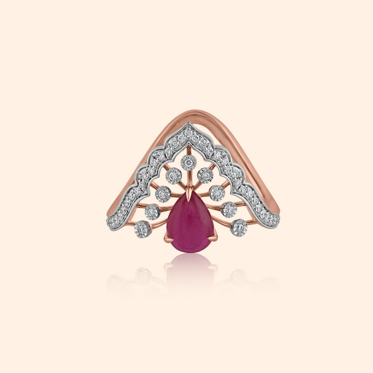 Floral Reverie Diamond Ring