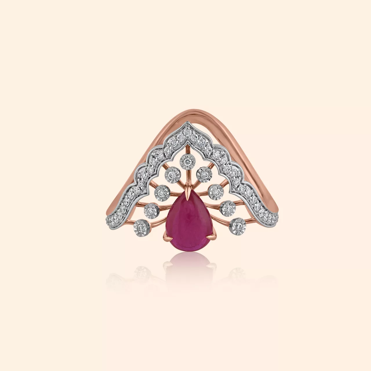 Floral Reverie Diamond Ring