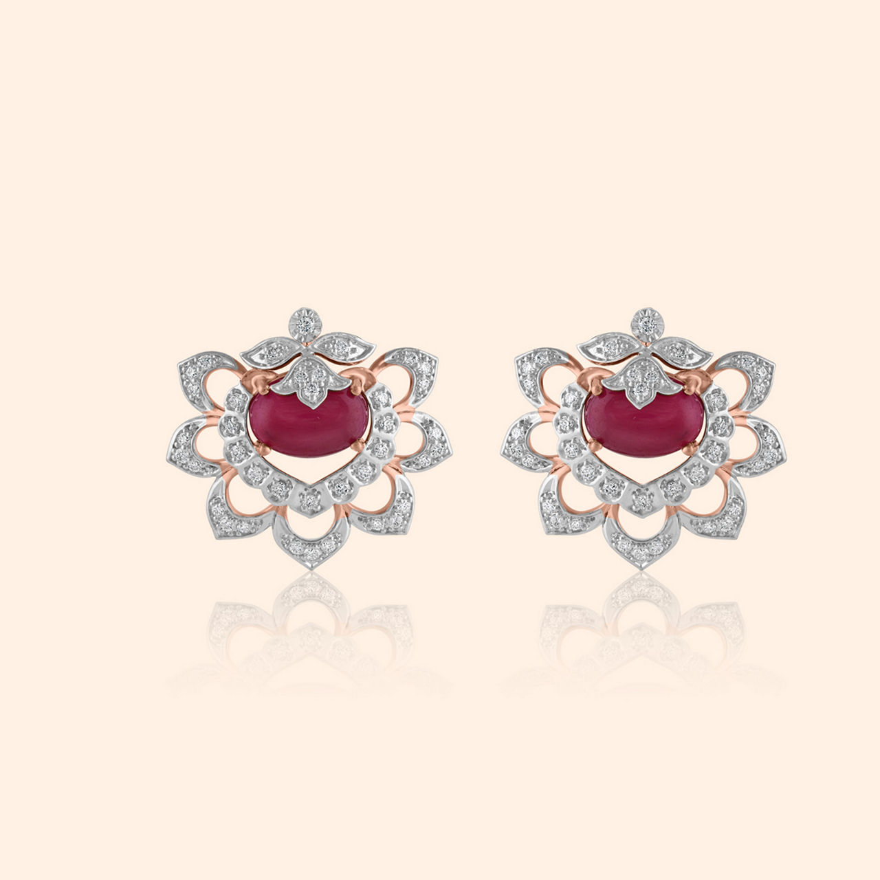 Nayelia Diamond Stud Earrings