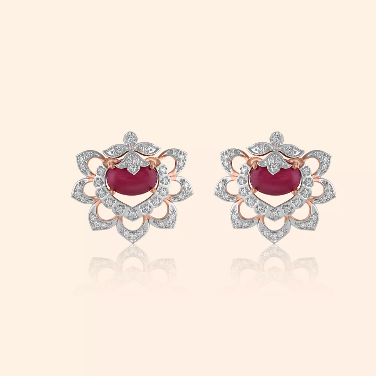 Nayelia Diamond Stud Earrings