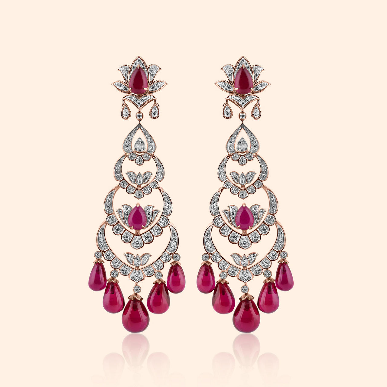 Taarangini Diamond Drop Earrings
