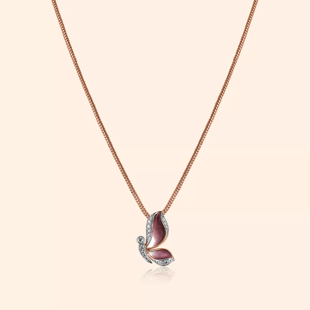 Adore Vine Diamond Pendant