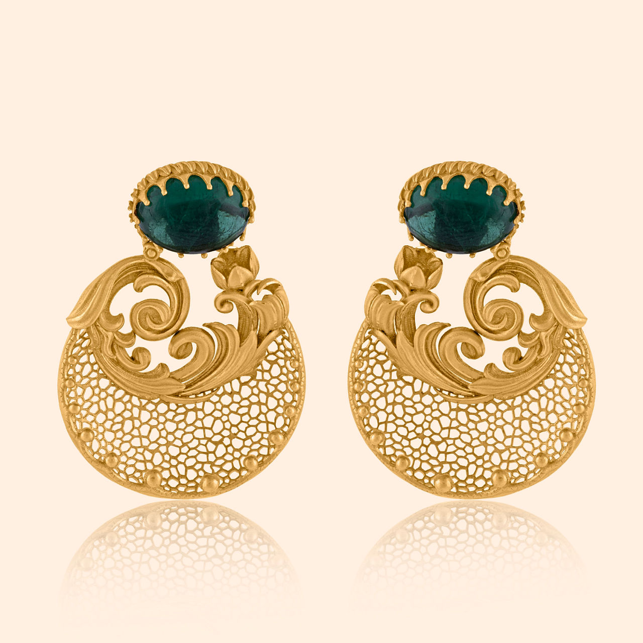 Anahita Gold Earrings