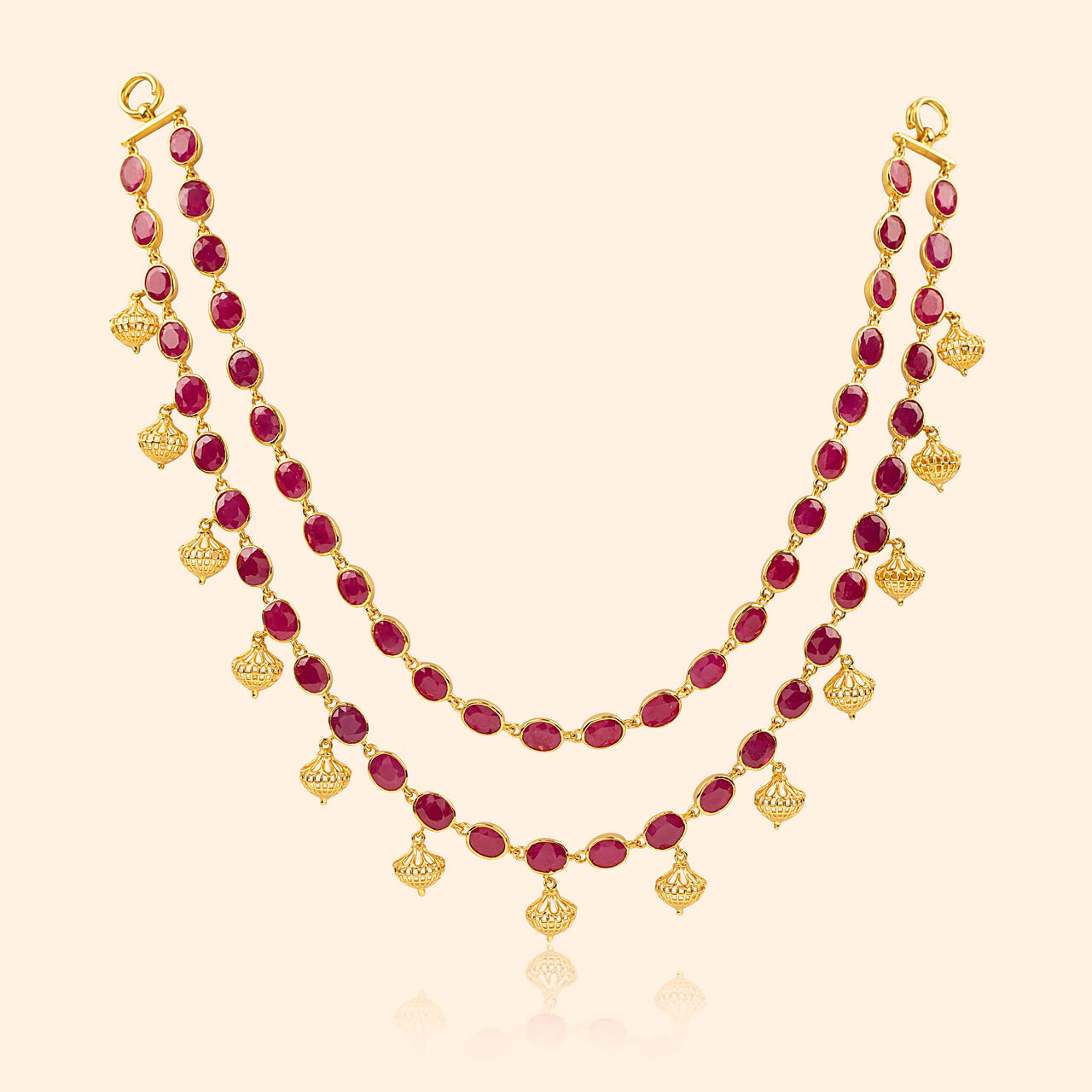 Discover Gulposh Polki Necklace Indriya