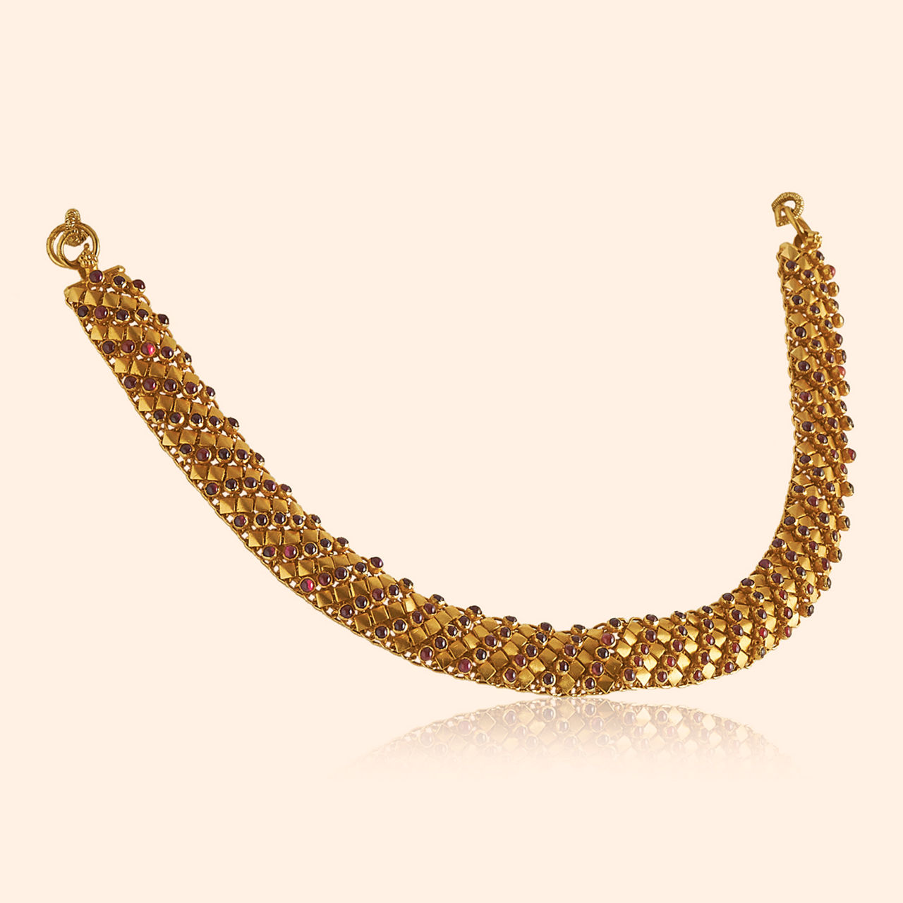 Shobha Gold Necklace By Indriya Aditya Birla Jewellery