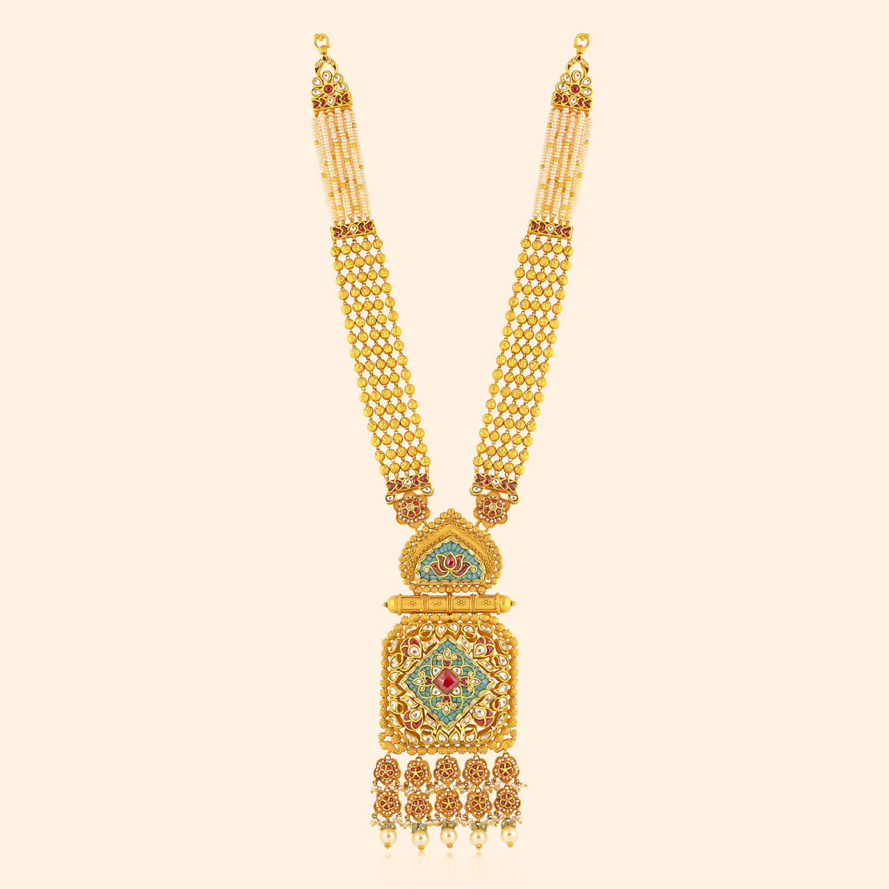 Discover Sehar Gold Bridal Necklace | Indriya