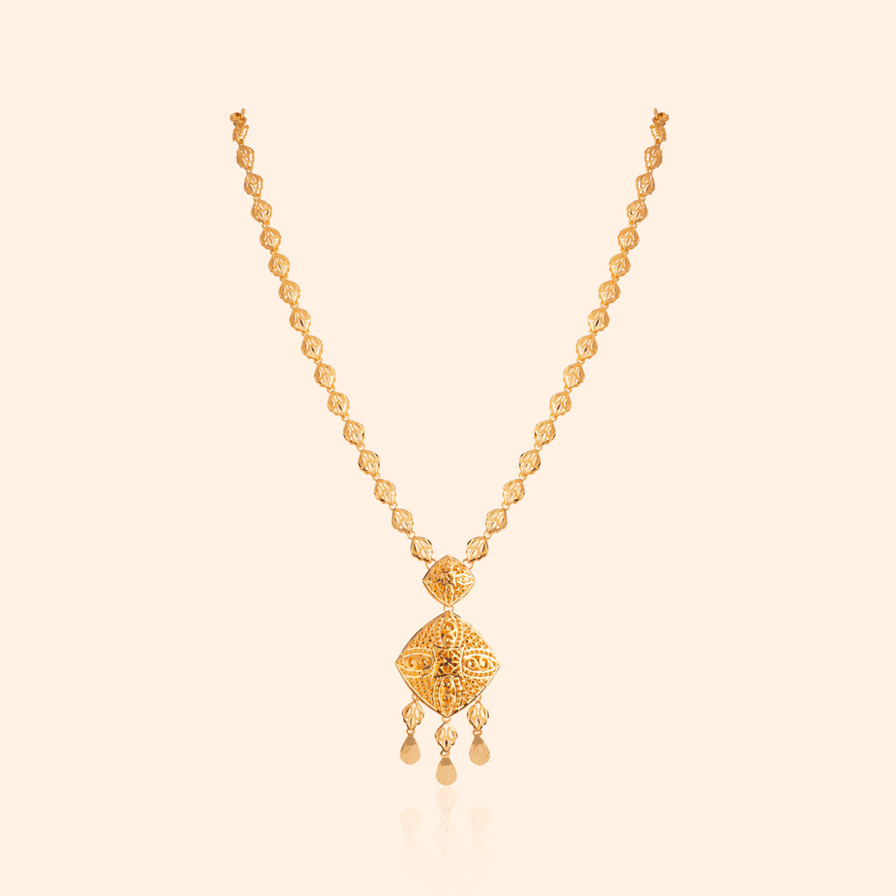 Vayun Gold Neckwear By Indriya - Aditya Birla Jewellery